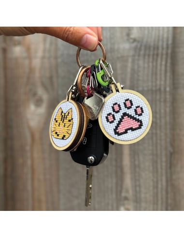 Mini kit broderie point de croix - Love is love