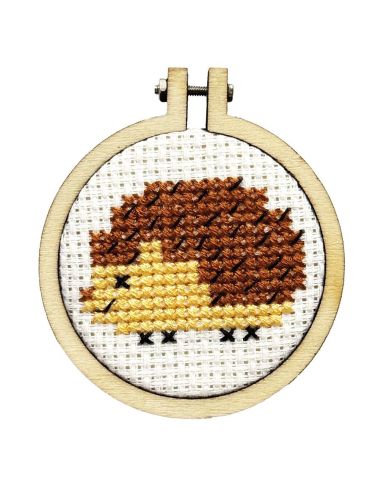 Mini kit broderie point de croix - Tu piques ma curiosité