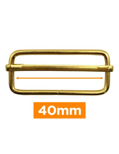 Boucle coulissante premium - Or 40 mm