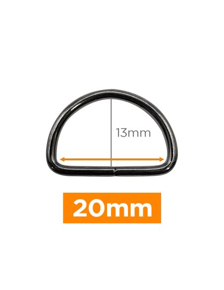 Anneau en D premium - Canon de fusil 20 mm 