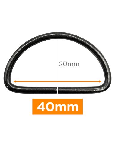 Anneau en D premium - Canon de fusil 40 mm