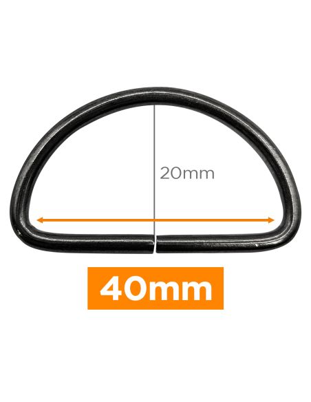 Anneau en D premium - Canon de fusil 40 mm