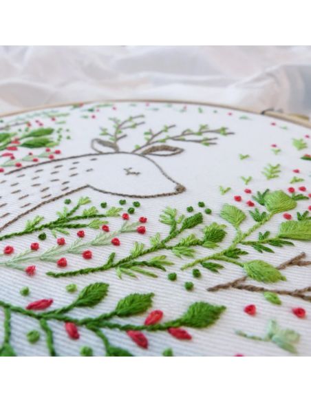 Kit broderie Tamar Nahir-Yanai - Christmas Deer