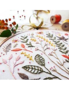 Kit broderie Tamar Nahir-Yanai - Autumn Leaves 2