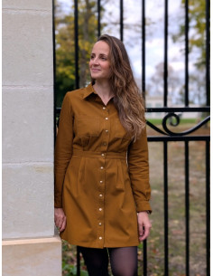Patron de robe chemise Malonne - Anna Rose patterns