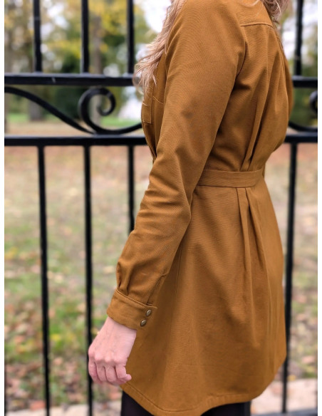 Patron de robe chemise Malonne - Anna Rose patterns