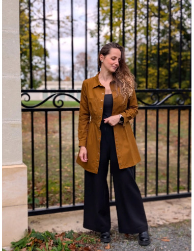Patron de robe chemise Malonne - Anna Rose patterns