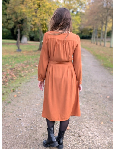 Patron de robe chemise Malonne - Anna Rose patterns