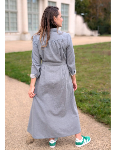 Patron de robe chemise Malonne - Anna Rose patterns