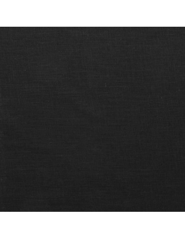 Tissu lin viscose - Noir
