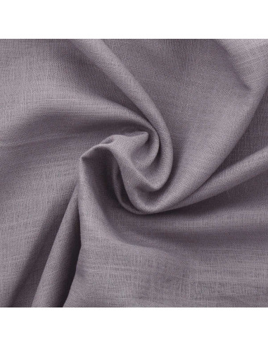 Tissu lin viscose - Gris