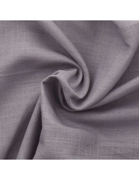 Tissu lin viscose - Gris