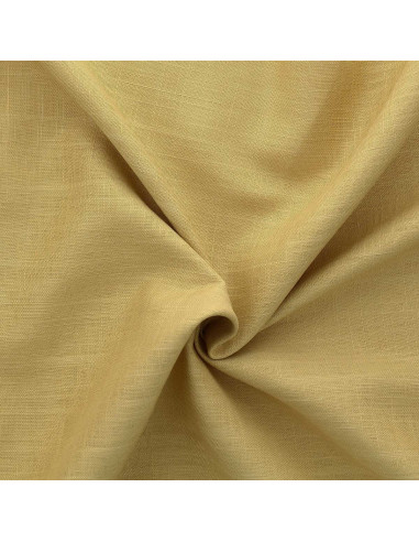 Tissu lin viscose - Ocre