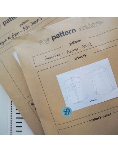 Autocollants d’organisation pour patrons de couture