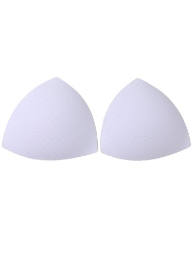Coques triangle soutien-gorge blanches