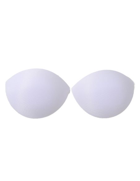 Coques push-up demi-lune soutien-gorge blanches