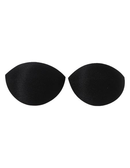 Coques push-up demi-lune soutien-gorge noires