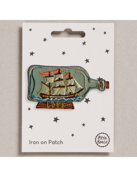 Patch thermocollant - Bateau dans une bouteille