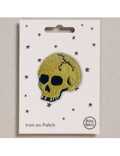 Patch thermocollant - Crâne doré