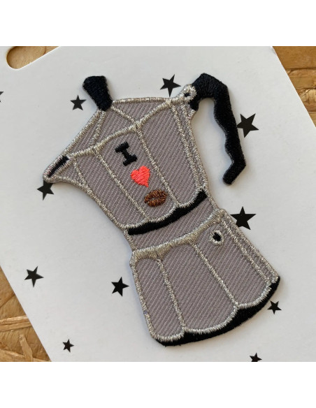 Patch thermocollant - Cafetière italienne 