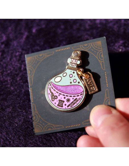 Porte-aiguilles aimanté - Potion magique violette