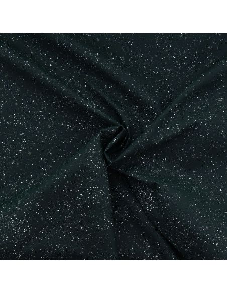 Tissu toile imperméable pour ciré - Batique vert
