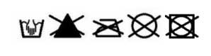Pictogrammes d’entretien