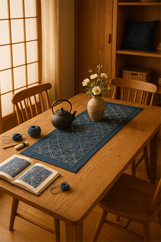 Set de table décoratif Sashiko